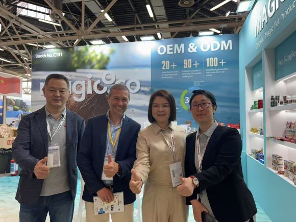 王牌集團(tuán)攜明星產(chǎn)品Bioline與Magicoco閃耀2025意大利博洛尼亞國(guó)際寵物用品展！
